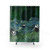 Badgers among Bluebells Shower Curtain