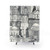 Washington DC Toile Gray Shower Curtains