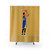 Stephen Curry Jumpshot Basketball Shower Curtain
