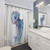 Watercolor Jellyfish Shower Curtain
