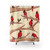 Colorful Cardinal Bird Shower Curtain