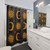 Celestial Dreams Shower Curtains featuring the sun, moon, and stars