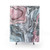 Pastel Blush Rose Marble Shower Curtains