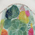 Succulent Circles Botanical Shower Curtains