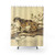 Dinictis Felina Sabretooth Cat Shower Curtain