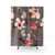 Coral Hibiscus Shower Curtain