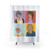 Pastel Golden Girls Themed Shower Curtain