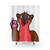 Friendly Otter Wave Shower Curtains