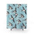 Blue Sky Swallow Flight Shower Curtains