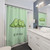 Cheerful Pea Shower Curtain - Whimsical Bathroom Decor
