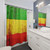 Vibrant Jamaican Colors Shower Curtain