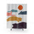 Whimsical Cat Landscape Shower Curtain