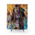 Likulau Anthro Feline Themed Shower Curtains