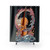 Unique Instrument Design Shower Curtains for Music Lovers