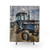 Leyland Tractor Themed Shower Curtain