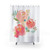 Peonies Watercolor Bouquet Shower Curtain