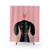 Cute cartoon dachshund shower curtain