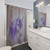 Lilac Unicorn Shower Curtains - Fantasy Art Decor