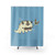 Flying Buddies Anime Shower Curtains featuring Aang, Appa, and Momo from Avatar: The Last Airbender