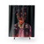 JuiceWRLD Black Shower Curtains for Bathroom