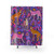 Cheetahs in a Colorful Rainbow Garden Shower Curtain