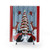 Whimsical Woodland Cats Christmas Tree Shower Curtain