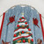 Whimsical Woodland Cats Christmas Tree Shower Curtain