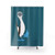 Blue Footed Booby Bird Shower Curtain