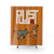 Rust-Inspired Shower Curtain with Gamer Motifs