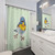 Delightful Northern Parula Bird Shower Curtains