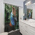 Tropical Cassowary Shower Curtain