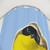 Cartoon Yellowthroat Bird Shower Curtain