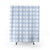 Light Blue and White Gingham Pattern Shower Curtains