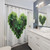 Shamrock Heart Shower Curtains for St Patrick's Day