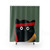 Cute Cat Rambo Shower Curtain