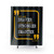 Motivational Shower Curtain with Braver Stronger Smarter Quote