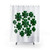 Lucky 4-Leaf Shamrock Shower Curtains