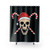 Christmas Horror Skull Shower Curtains