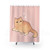 Chubby Kitty Shower Curtains