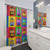 Metro Pop Art Shower Curtains