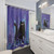 The Ferns (Black Cat Version) Shower Curtains