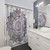 Bohemian JEWEL MANDALA Shower Curtain