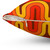 Retro Geometric Gradient Design 839 Pillow