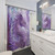 Amethyst Dragon Shower Curtains