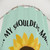 Sunny shower curtain with cheerful lyrics