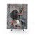 Beautiful Pointer with Pheasants Shower Curtain