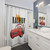 Lightning McQueen Themed Shower Curtain