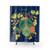 Beautiful Blue Resistance Shower Curtain