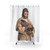 Funny Jesus Moo Deng Shower Curtains