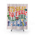 Emotions-inspired shower curtains from the movie Inside Out